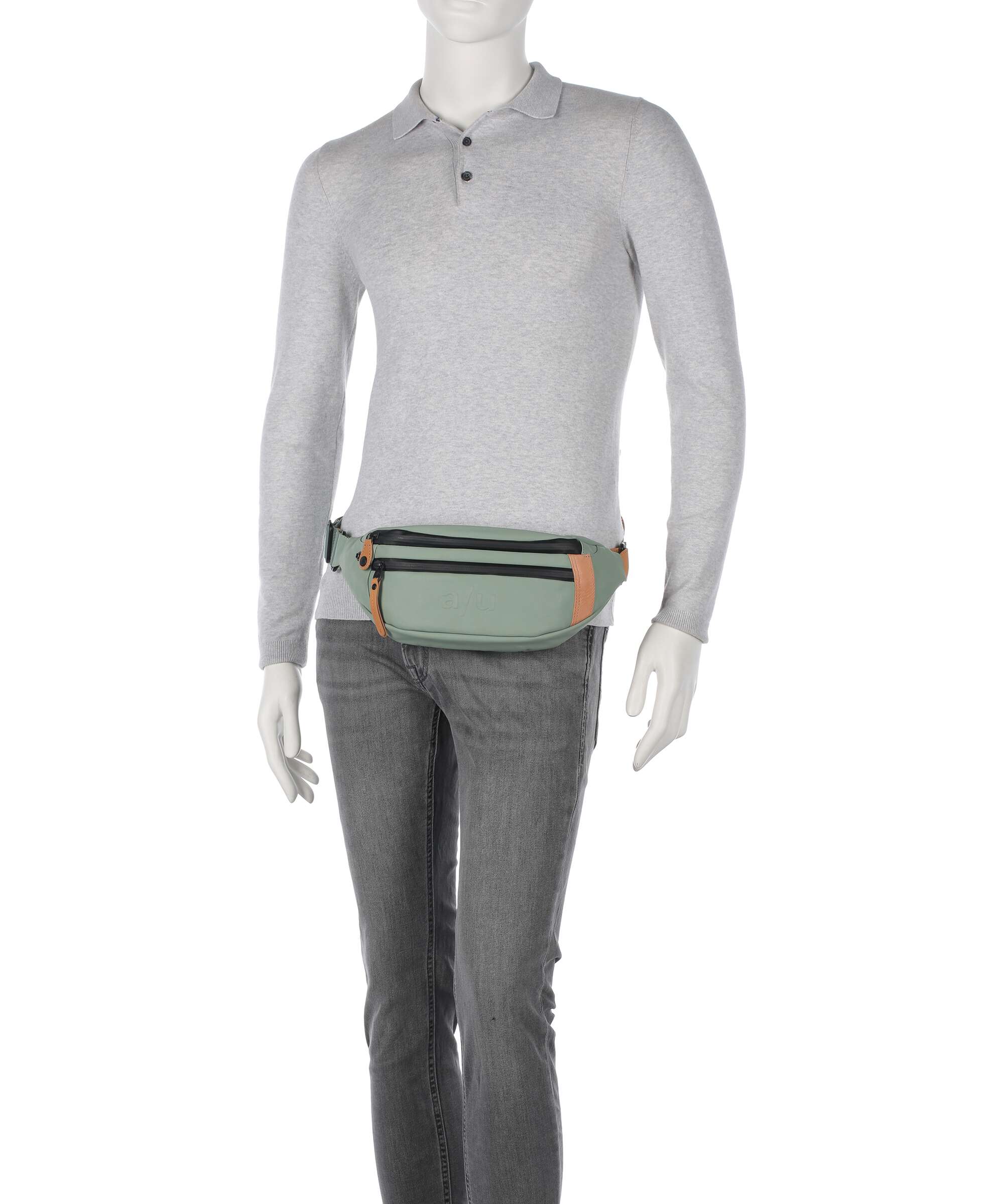 Aunts & Uncles Japan Ichikawa Belt bag sage green