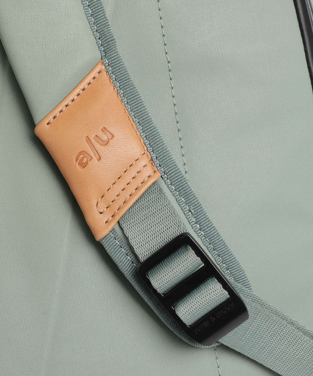 Aunts & Uncles Japan Yokohama Rolltop backpack sage green