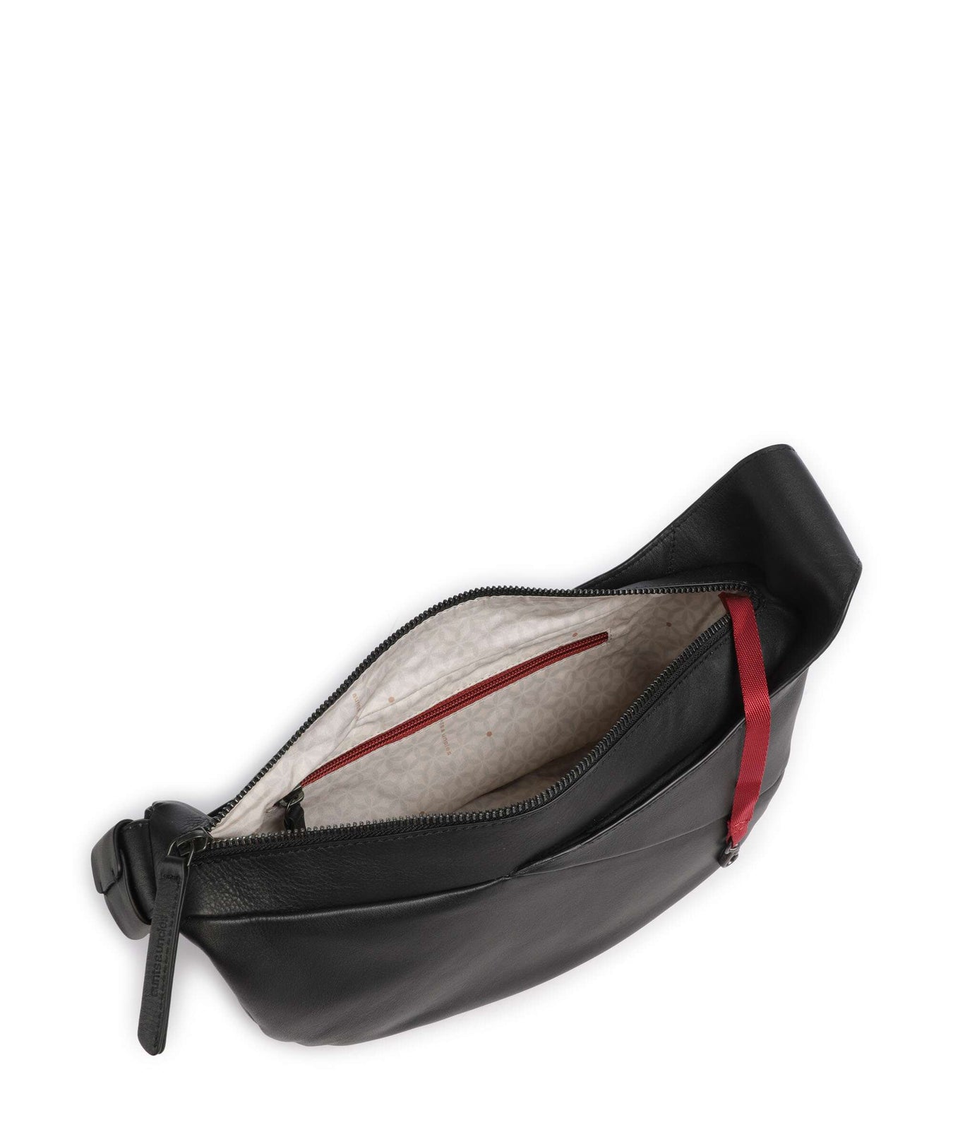 Aunts & Uncles Jamie's Orchard Bee Balm Hobo bag jet black