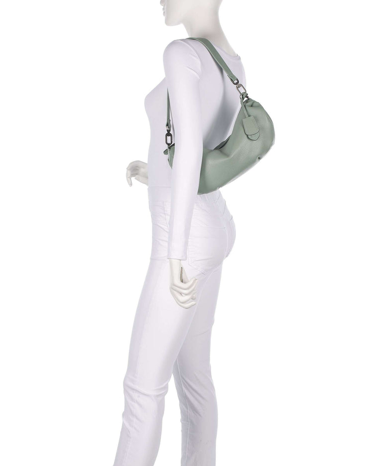 Aunts & Uncles Philocalists Sparkle Hobo bag sage green