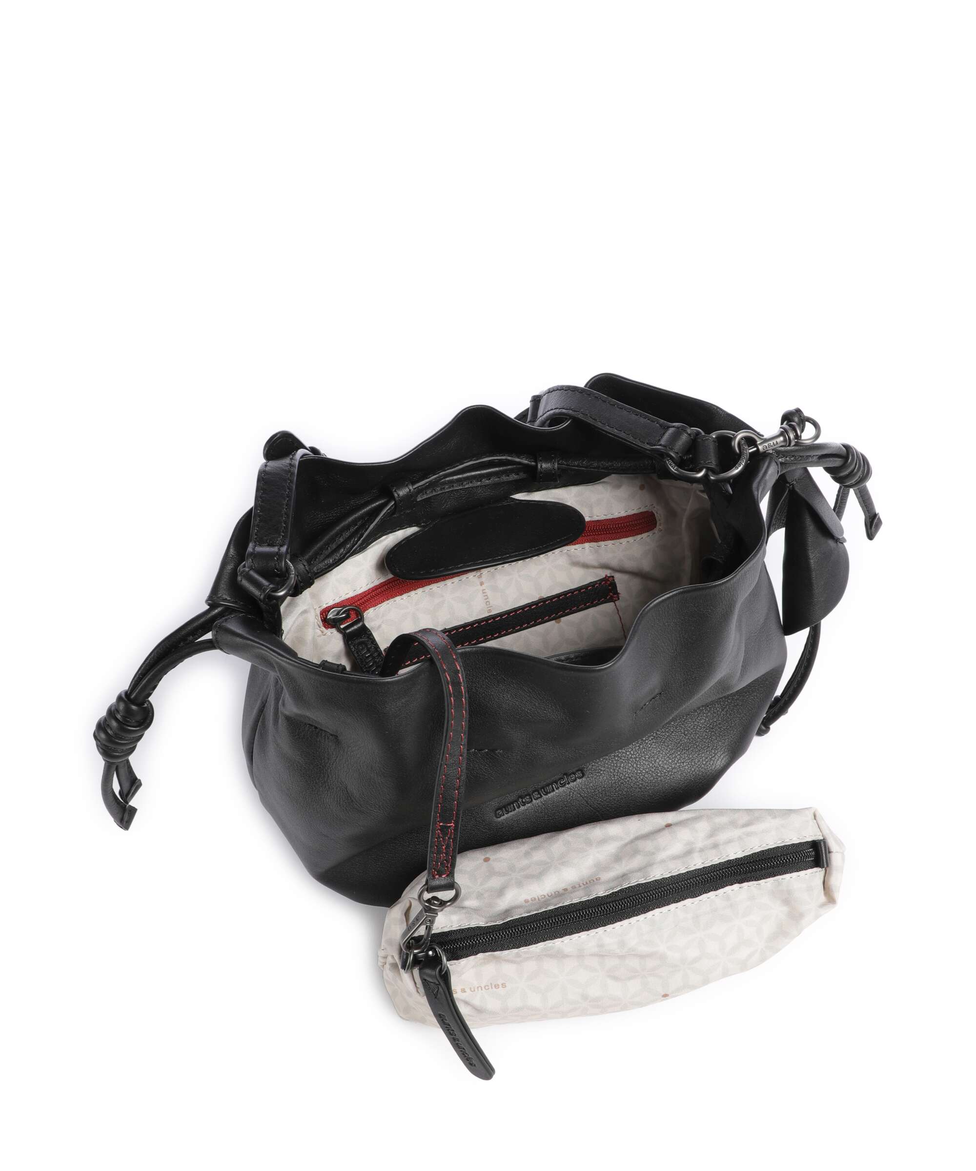 Aunts & Uncles Bohemian Vibes Fleur Bucket bag jet black