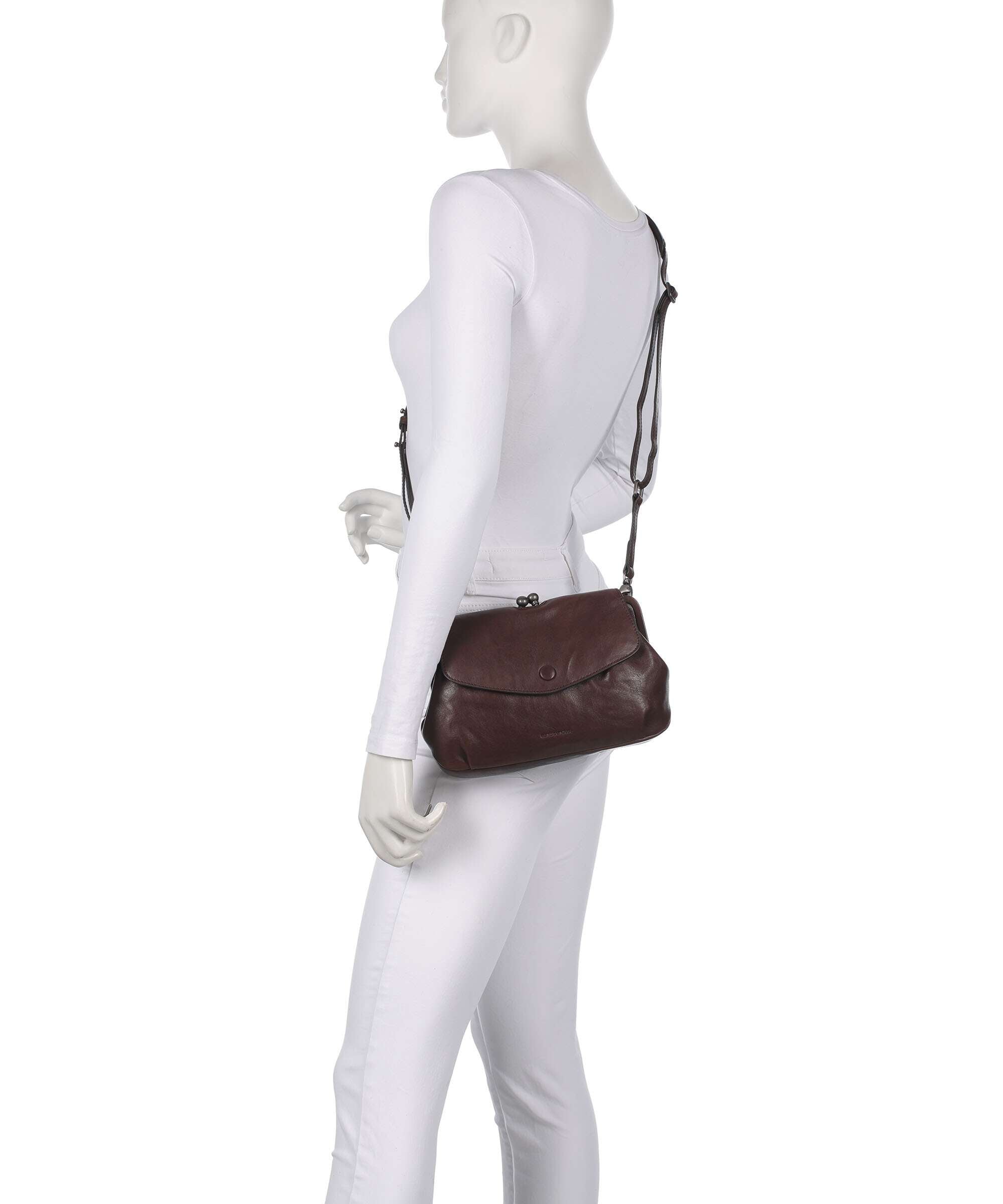 Aunts & Uncles Grandma's Luxury Club Mrs. Madeline Crossbody bag coffee bean