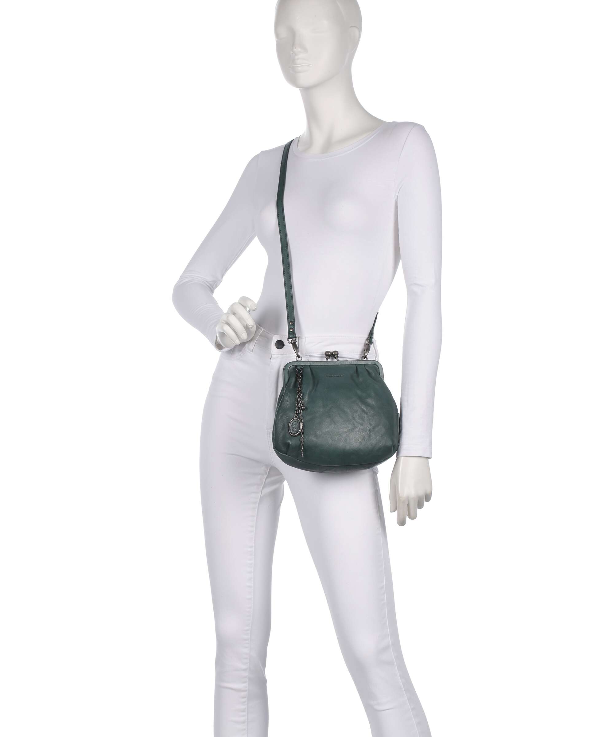 Aunts & Uncles Grandma's Luxury Club Mrs. Fortune Cookie Crossbody bag green jewel