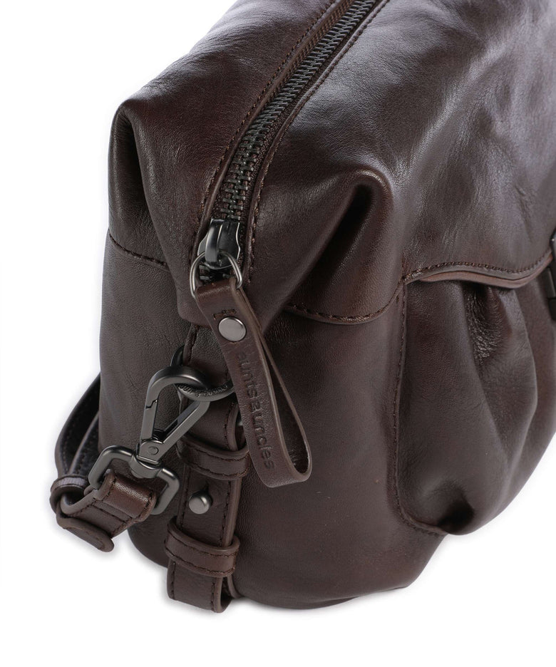 Aunts & Uncles Grandma's Luxury Club Mrs. Cannoli Crossbody bag coffee bean