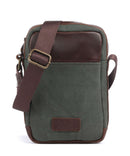 Buckle & Seam Runner Crossbody tas green