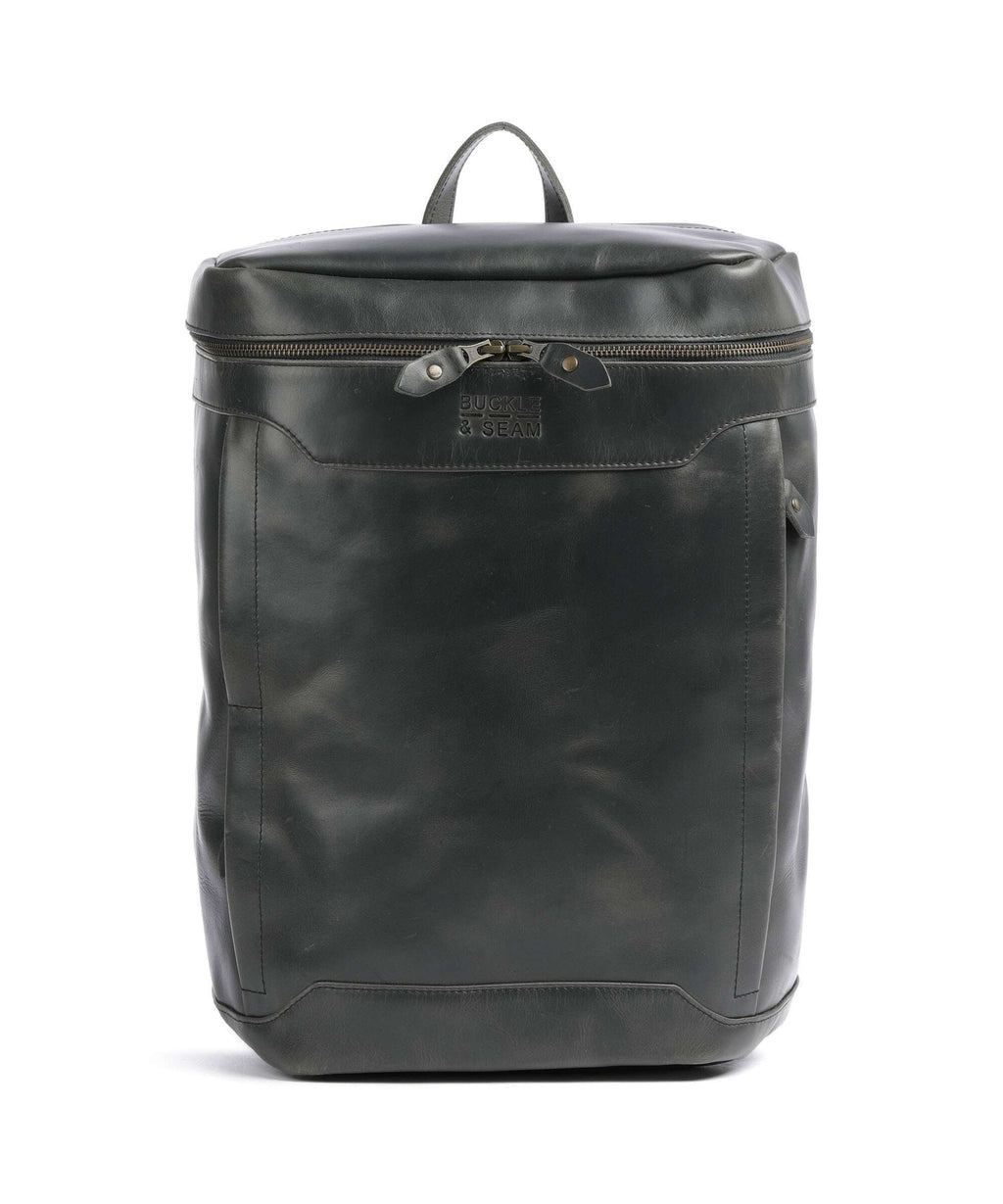 Buckle & Seam Crazy Horse Siwa Backpack anthracite