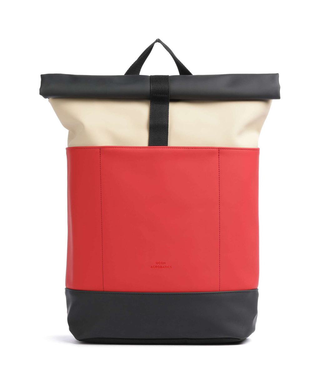 Ucon Acrobatics Lotus Hajo Medium Rolltop backpack light almond/red