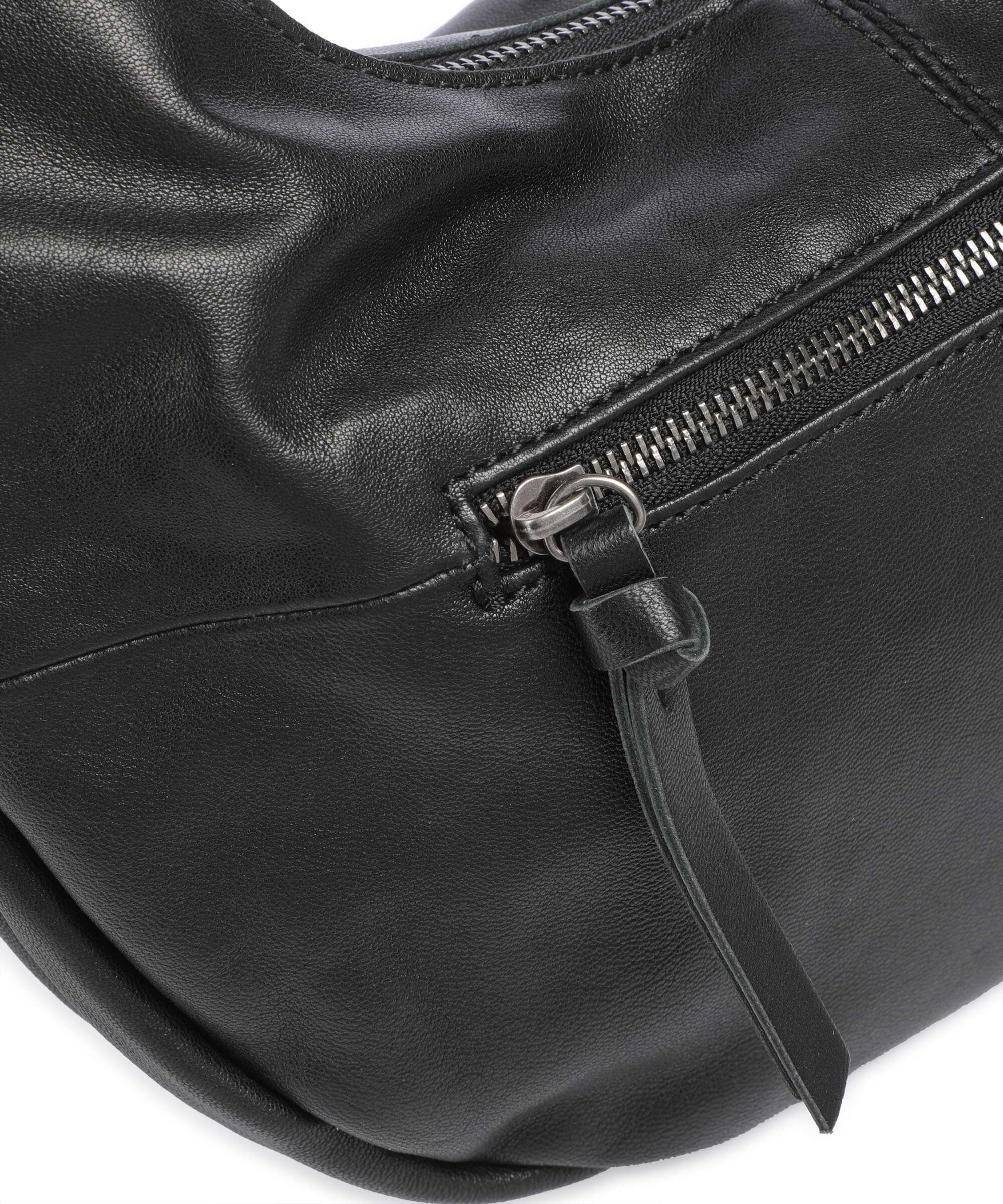 FredsBruder Take A Smile Hobo bag black