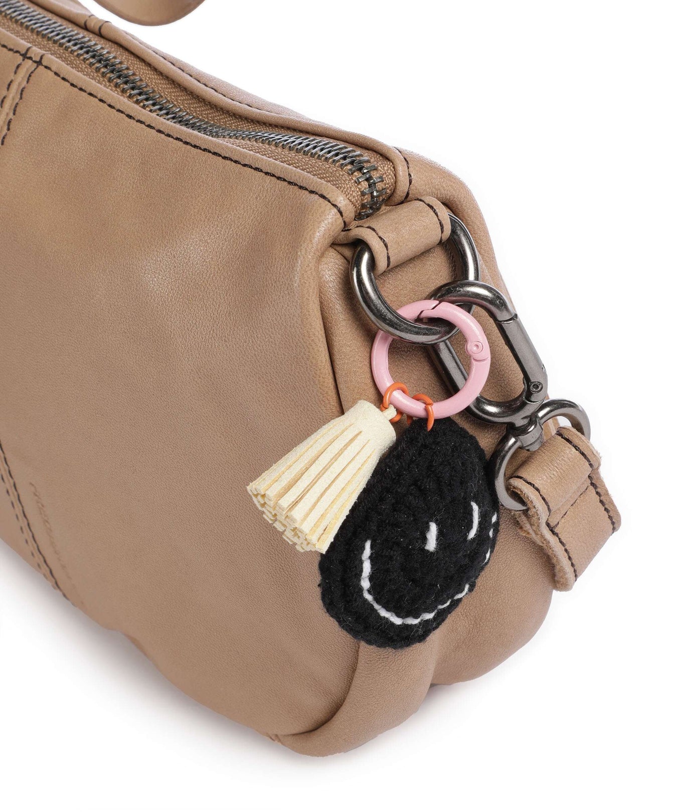 FredsBruder Take A Smile Crossbody bag milk coffee