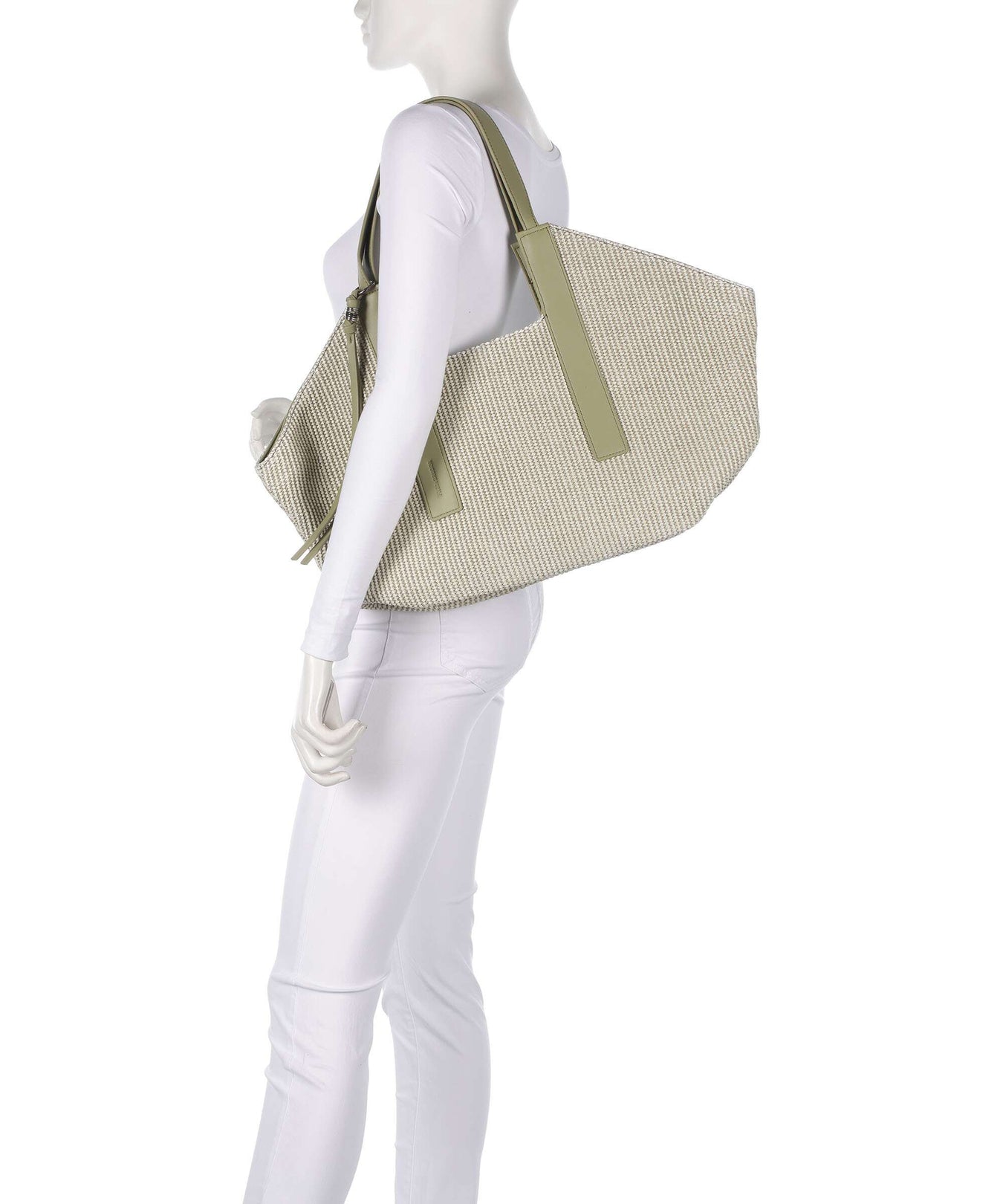 FredsBruder City-Beach-Repeat Tote bag olive
