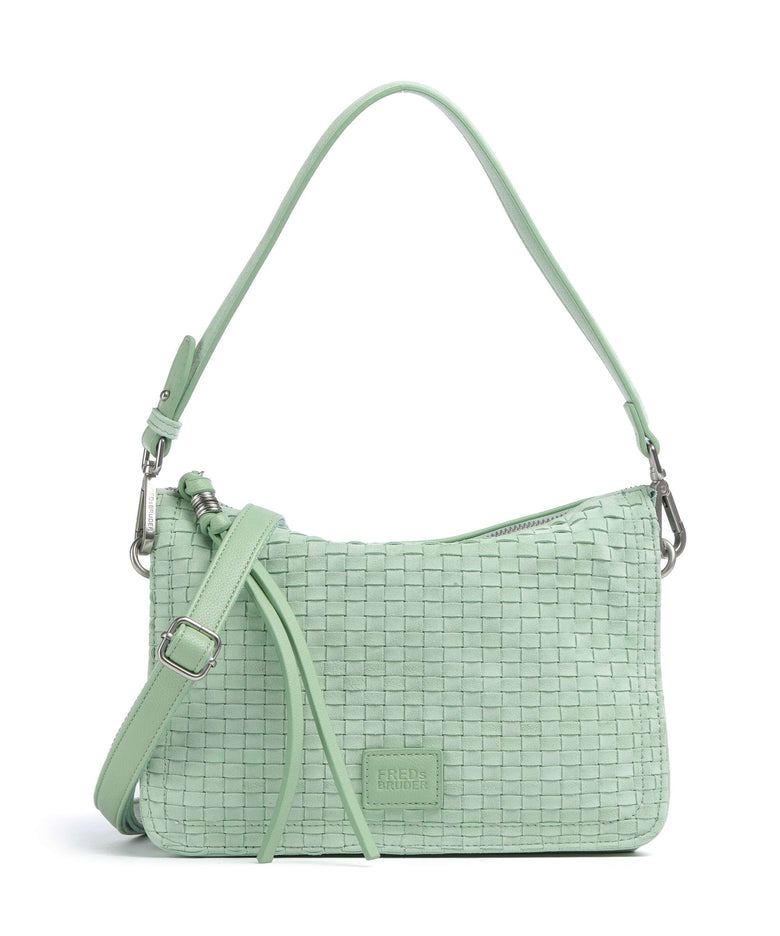 FredsBruder Weave Harmony Shoulder bag fresh mint