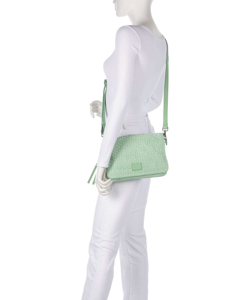 FredsBruder Weave Harmony Shoulder bag fresh mint