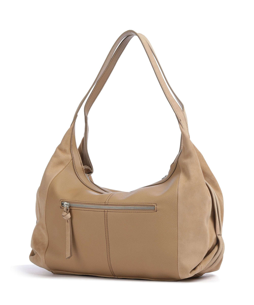 FredsBruder Best to come Hobo bag soft caramel