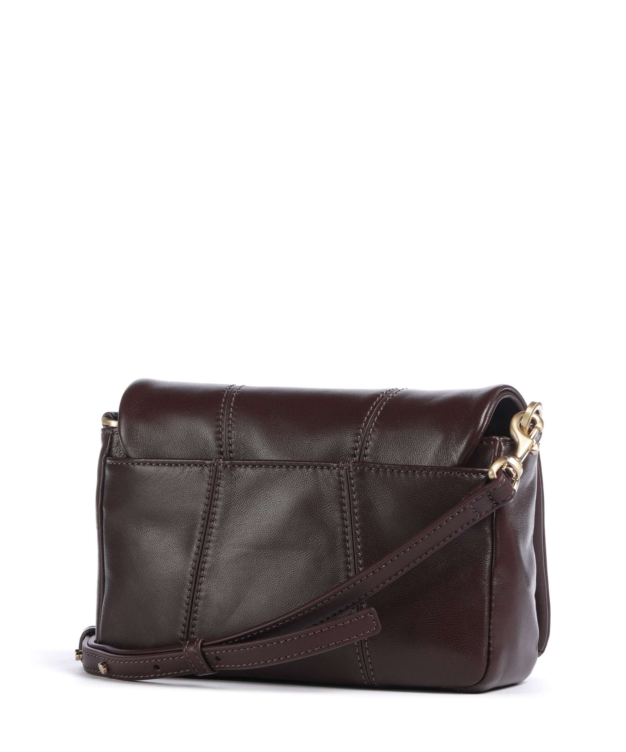 Les Visionnaires Mila Icon Silky Crossbody bag vinyard red