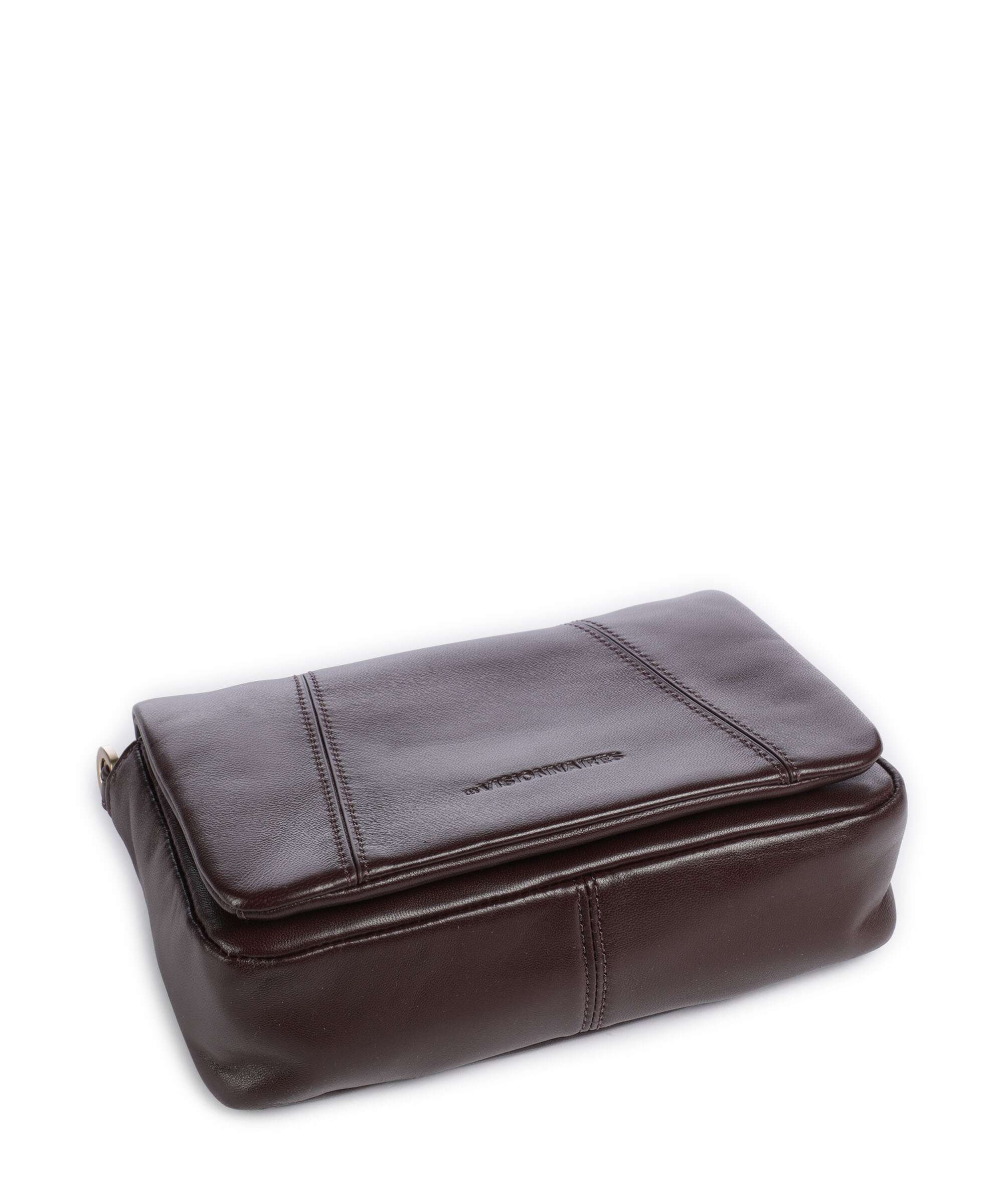 Les Visionnaires Mila Icon Silky Crossbody bag vinyard red