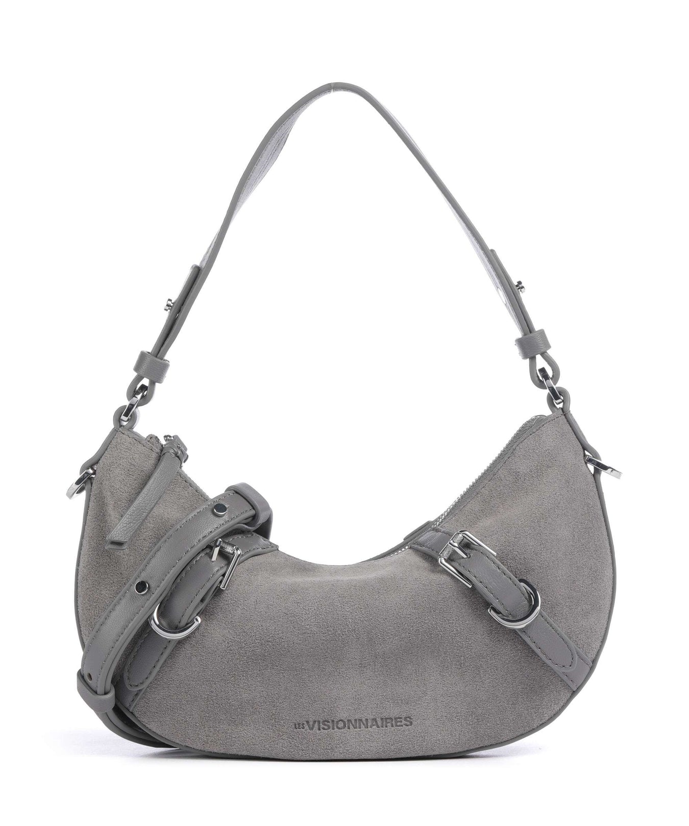 Les Visionnaires Enya Cozy Mini Shoulder bag titanium grey