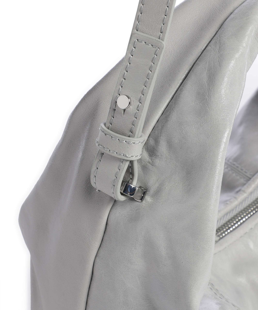 Les Visionnaires Greta Icon Crikle Mini Handbag glacier grey
