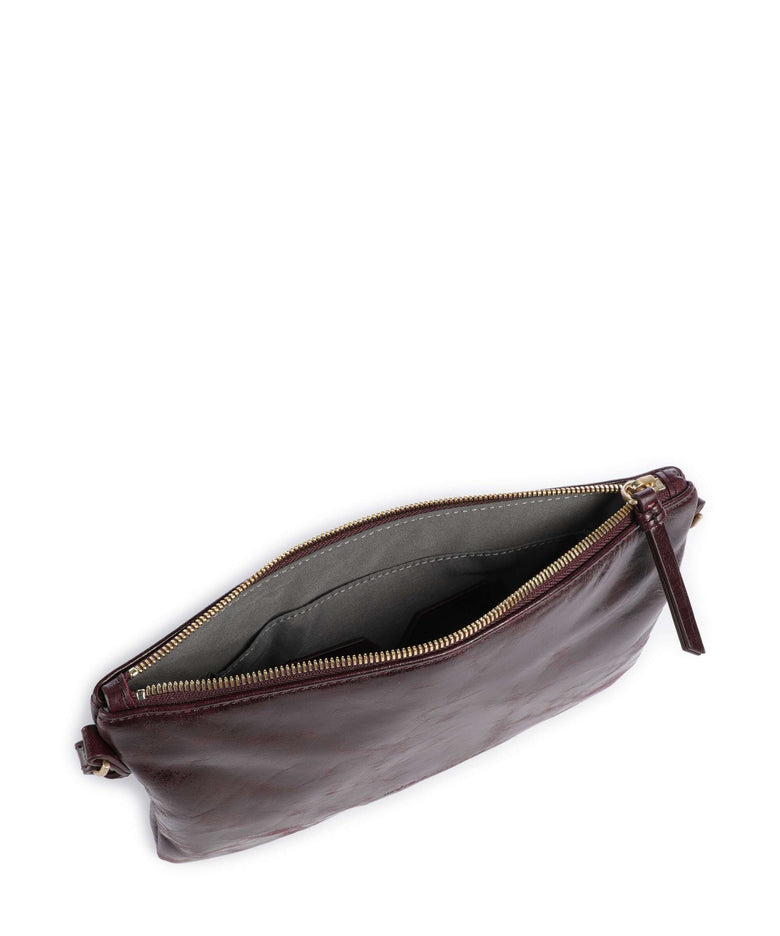 Les Visionnaires Alice Crinkle Shoulder bag bordeaux red