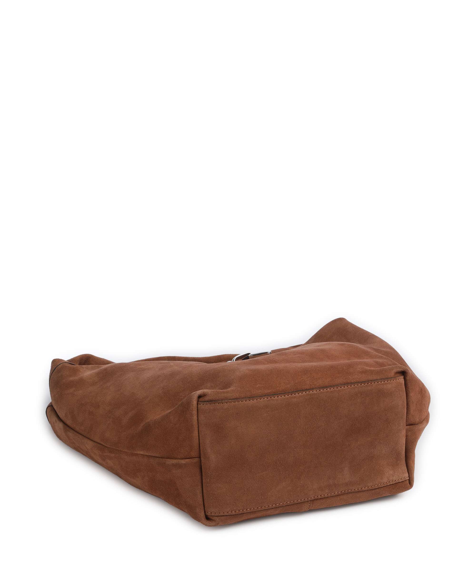 Les Visionnaires Claudine Rebel Cozy Hobo bag cognac