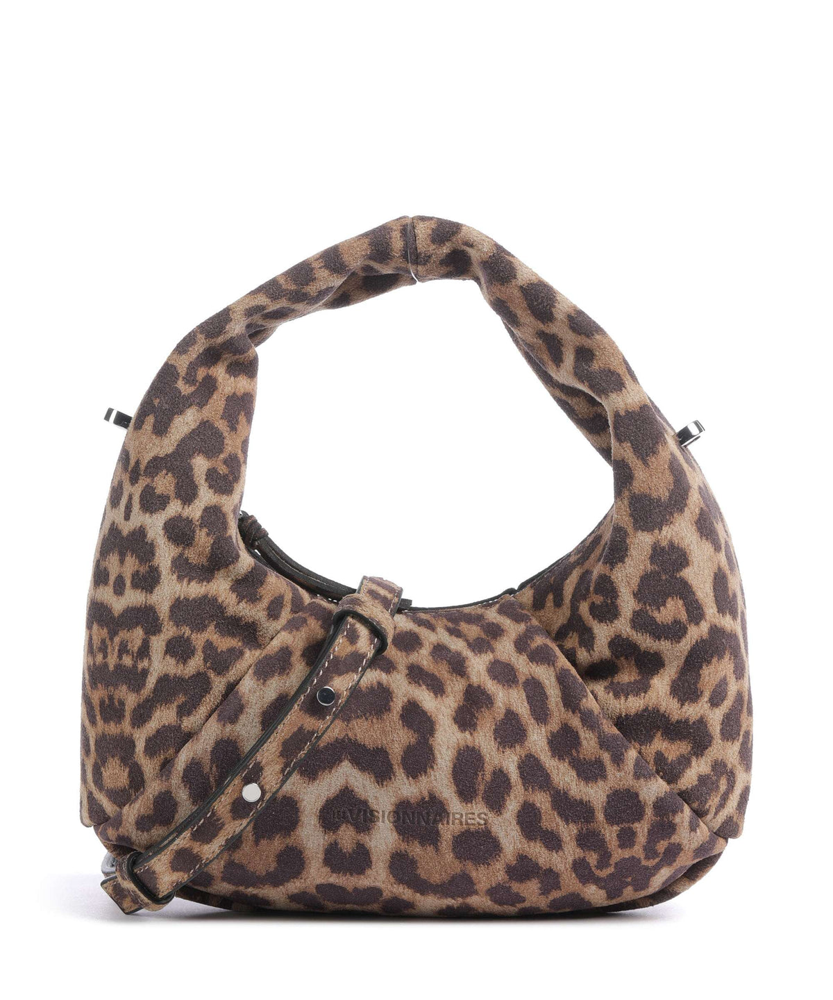 Les Visionnaires Greta Essential Cozy Mini Handbag leo print