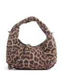 Les Visionnaires Greta Essential Cozy Mini Handtas leo print