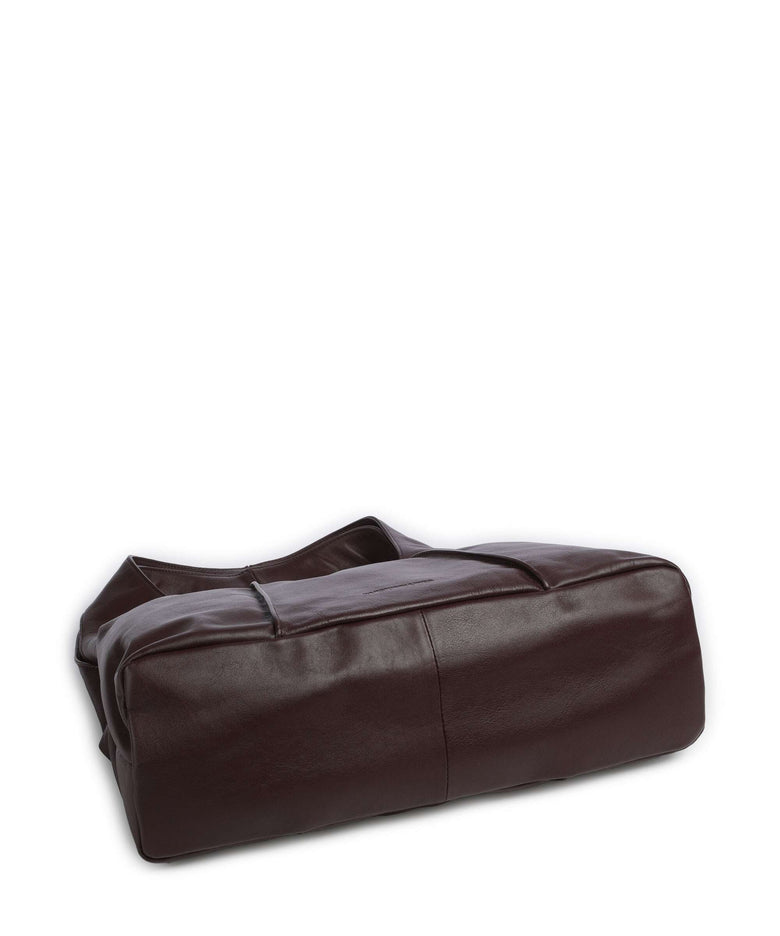 Les Visionnaires Paz Essential Silky Hobo bag aubergine