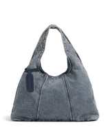 Les Visionnaires Paz Denim Essential Hobo tas washed denim