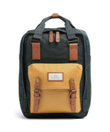 Doughnut Macaroon Rugzak slate green/yellow