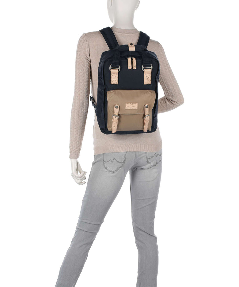 Doughnut Macaroon Backpack washed demin/nautical