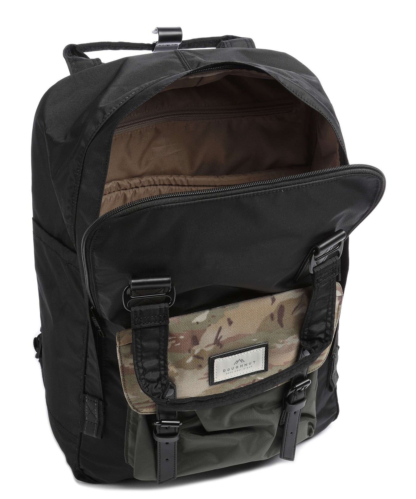 Doughnut Tarzan II Macaroon Backpack black/army