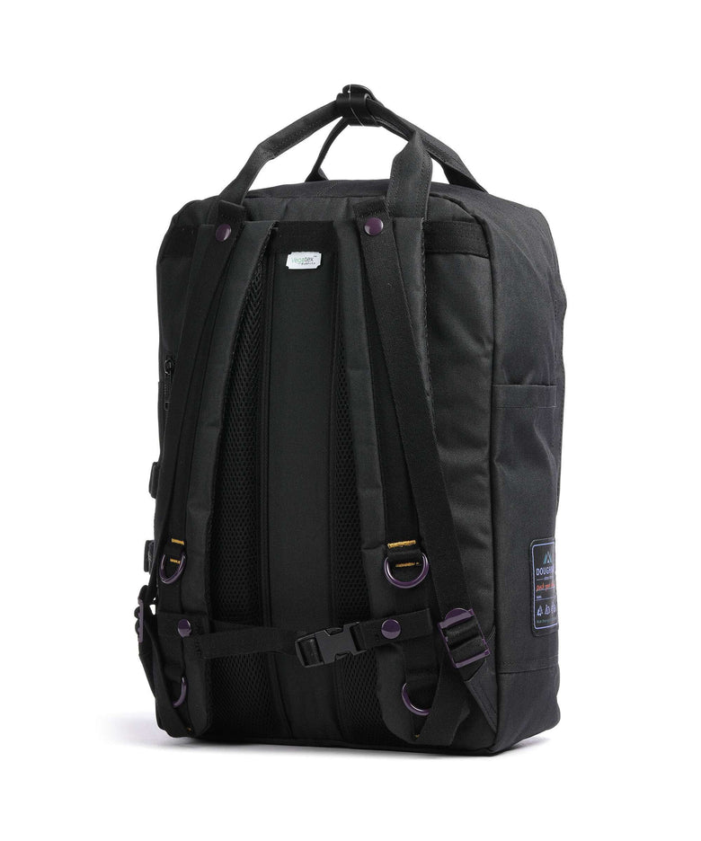 Doughnut Go Wild Macaroon Large Backpack black