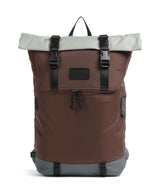 Doughnut Go Wild Christopher Rolltop rugzak grey/brown