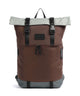 Doughnut Go Wild Christopher Rolltop rugzak grey/brown