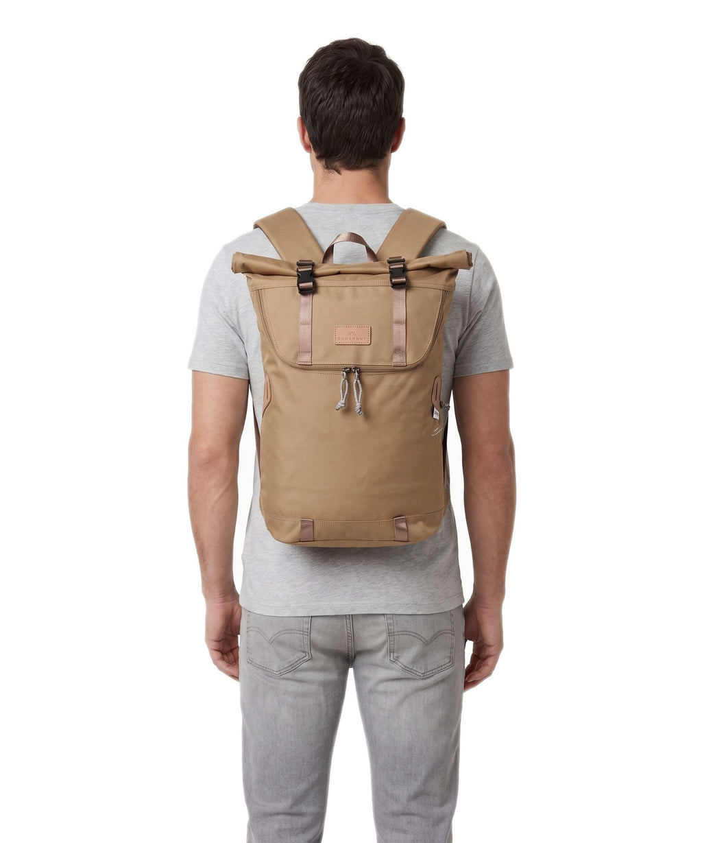 Doughnut Reborn Christopher Small Rolltop backpack camel