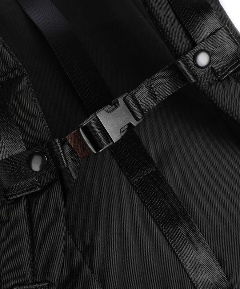 Doughnut Go Wild Jetpack Rolltop backpack black/brown