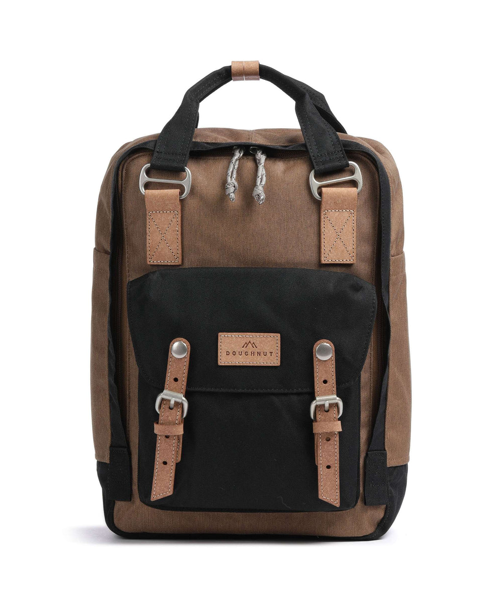 Doughnut Macaroon Backpack khaki/black