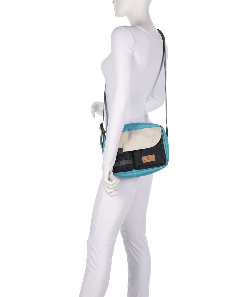 Doughnut Reborn Mission Lite Crossbody bag lagoon/stone