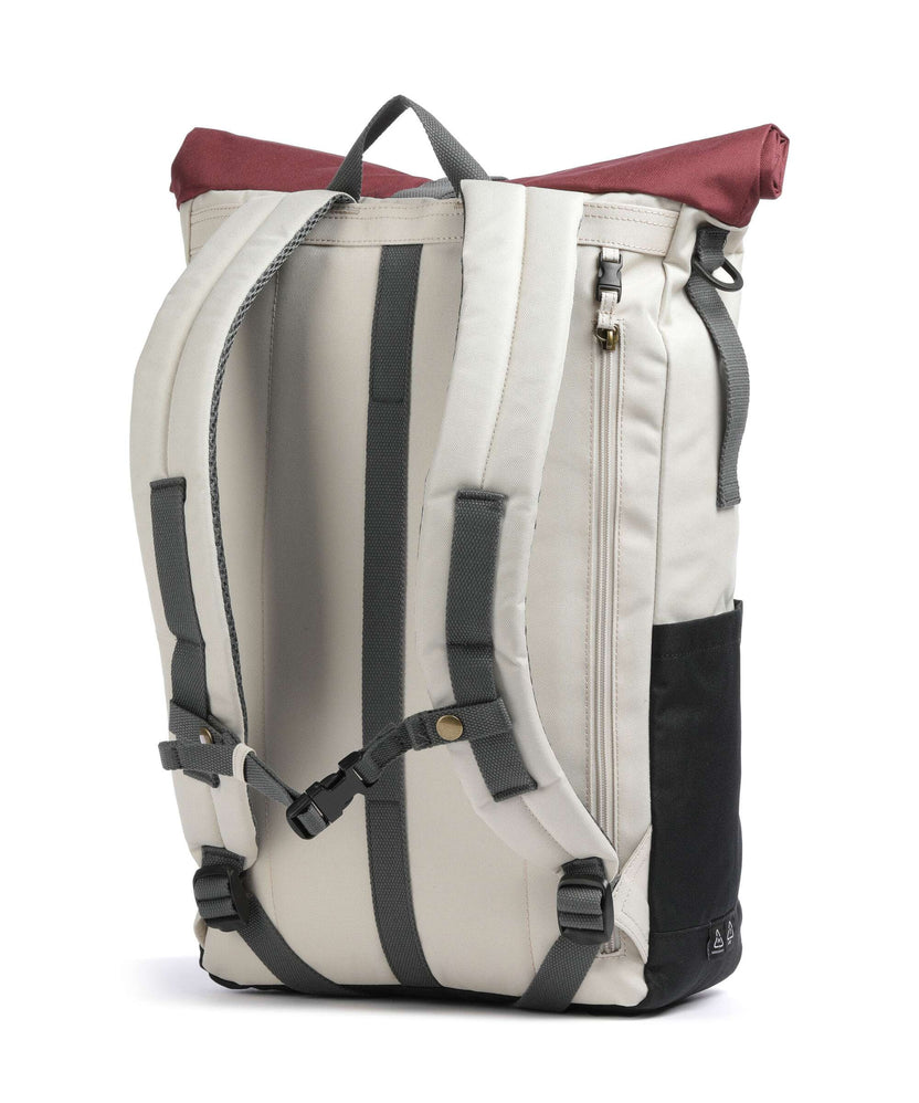 Doughnut Reborn Jetpack Rolltop backpack stone/wine