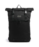 Doughnut Glossy Blocking Christopher Rolltop backpack black