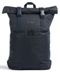 Doughnut Glossy Blocking Christopher Rolltop backpack navy