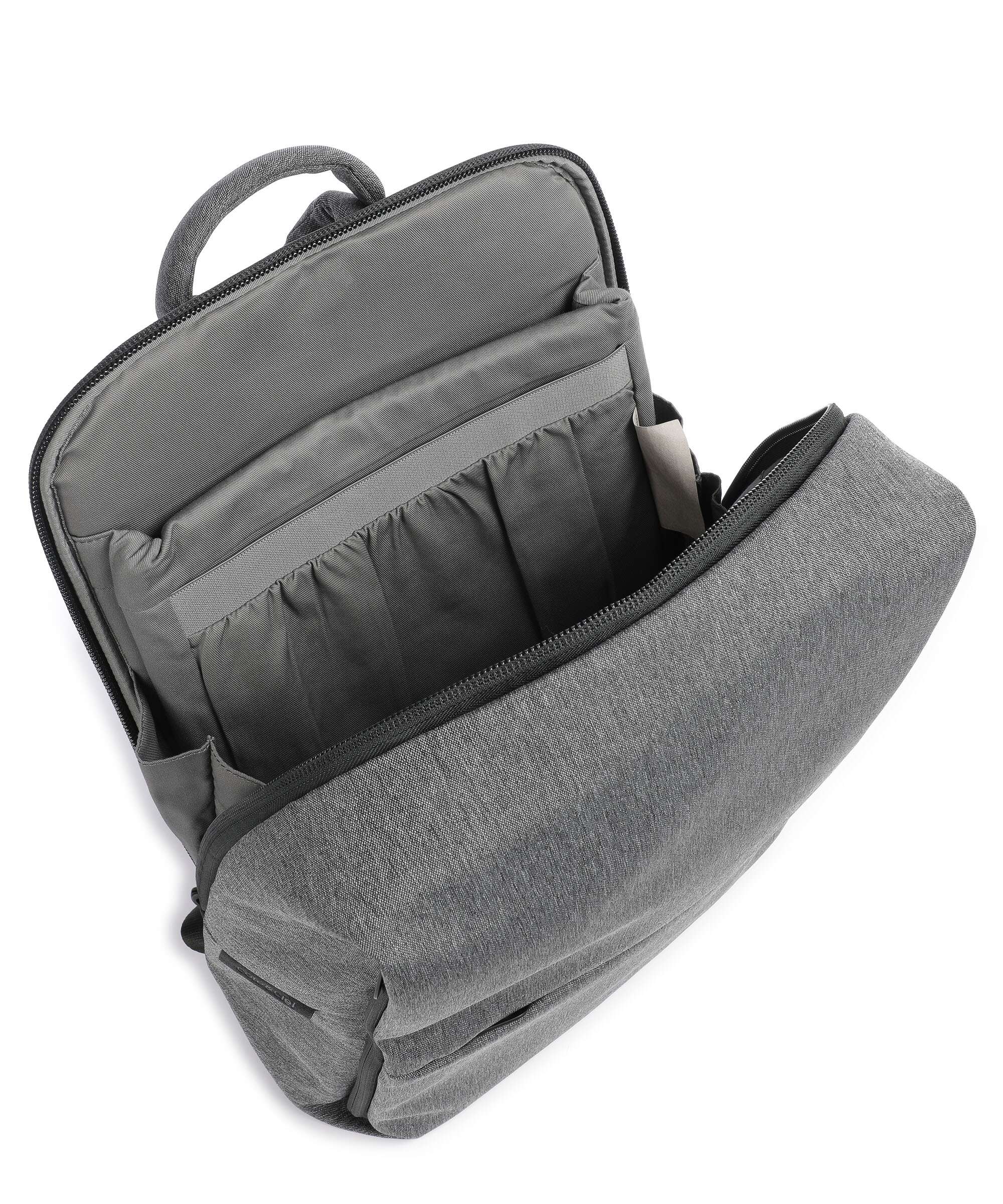 Côte&Ciel Eco Yarn Rhine Laptop backpack black melange