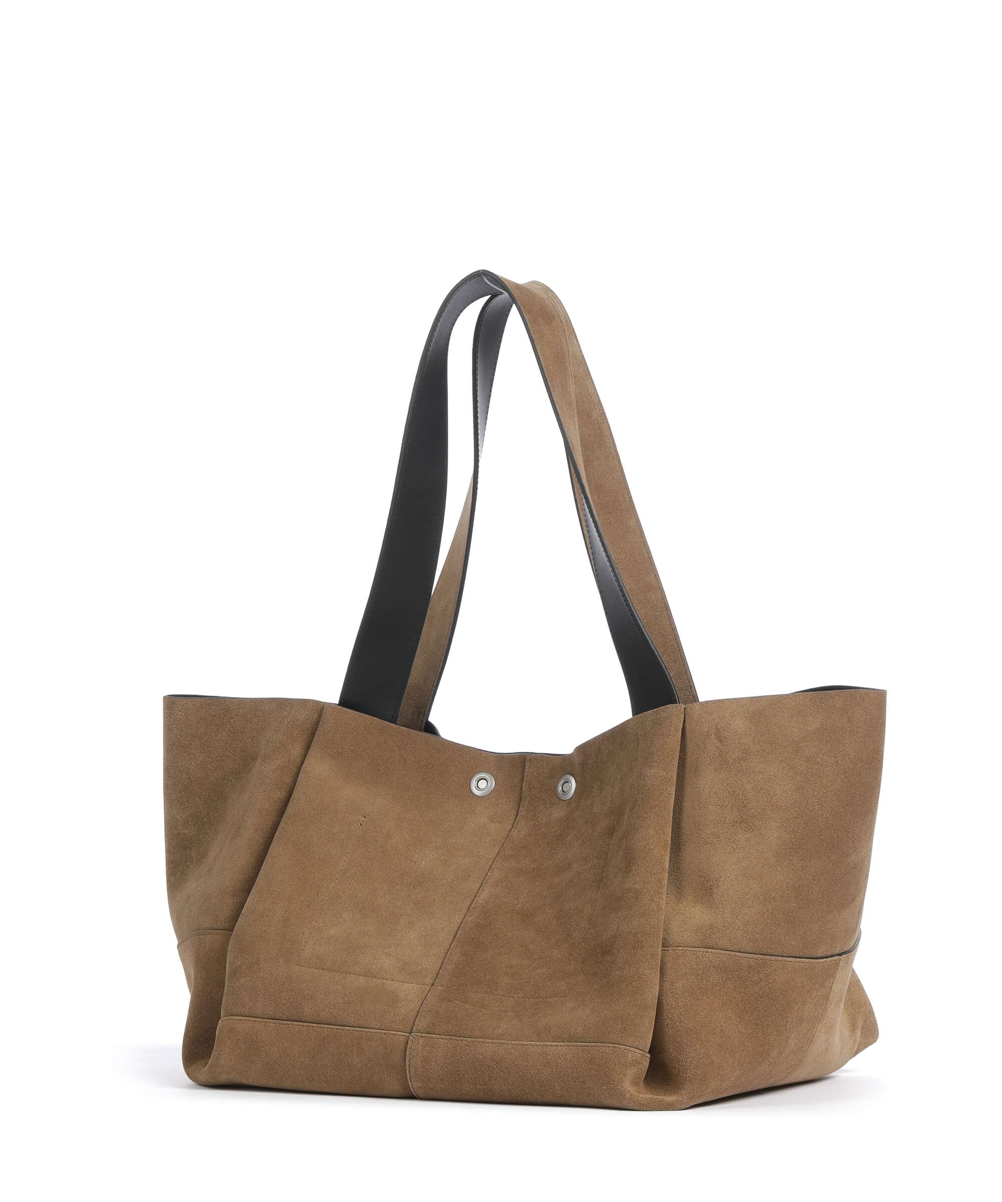 AllSaints Rosalie Tote bag warm olive brown