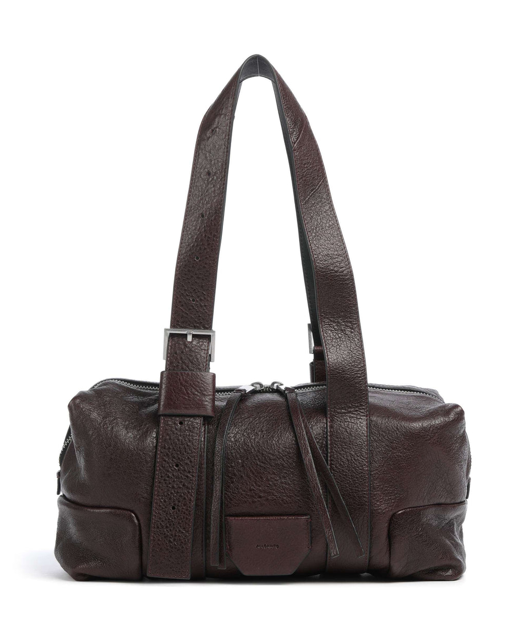 AllSaints Ares Shoulder bag burnt umber red/silver