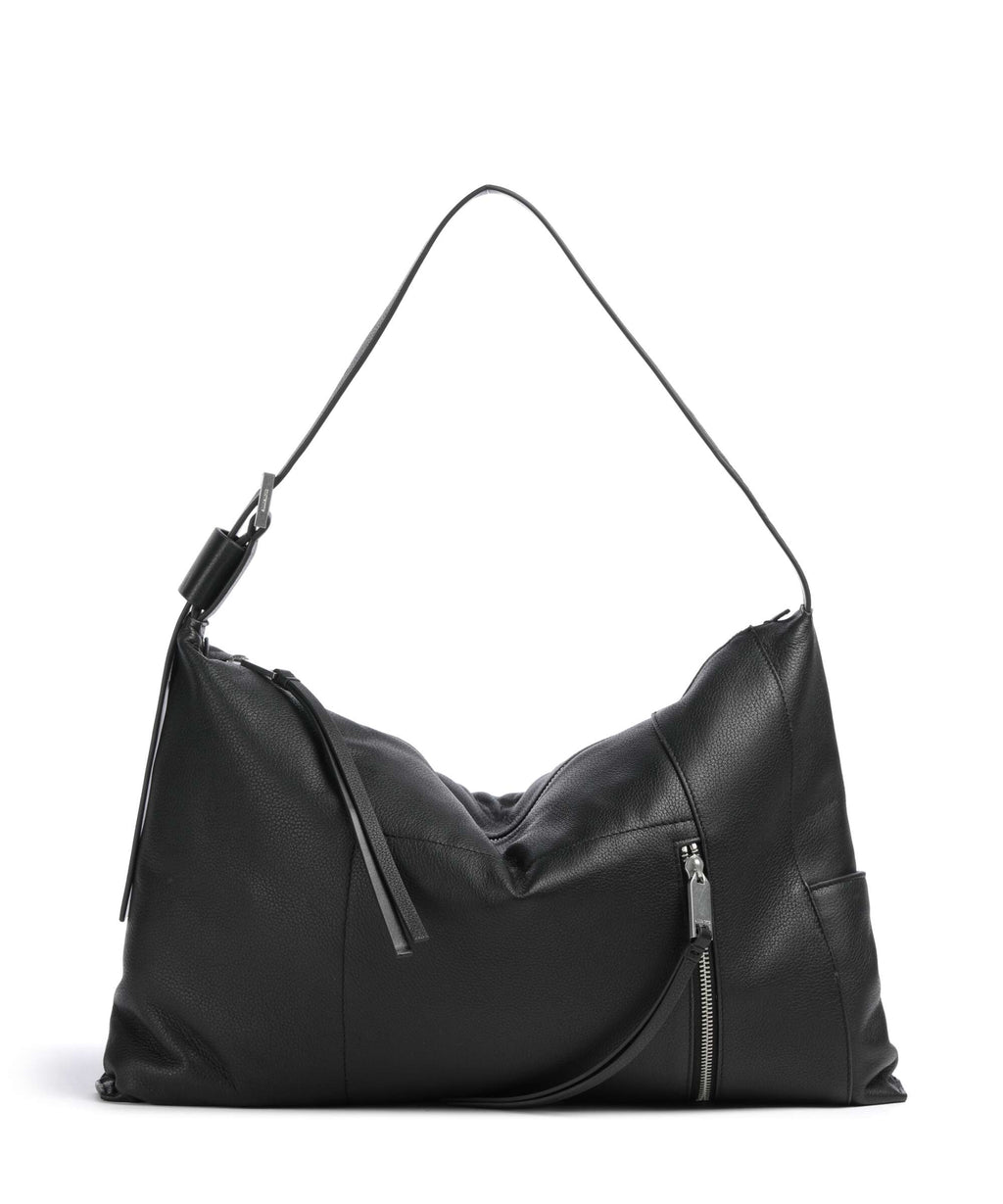 AllSaints Alba Hobo bag black/silver