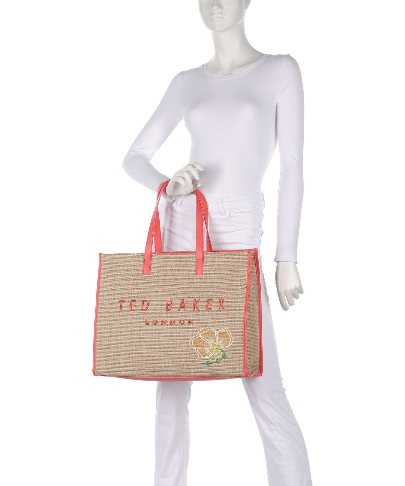 Ted Baker Floraff Tote bag orange