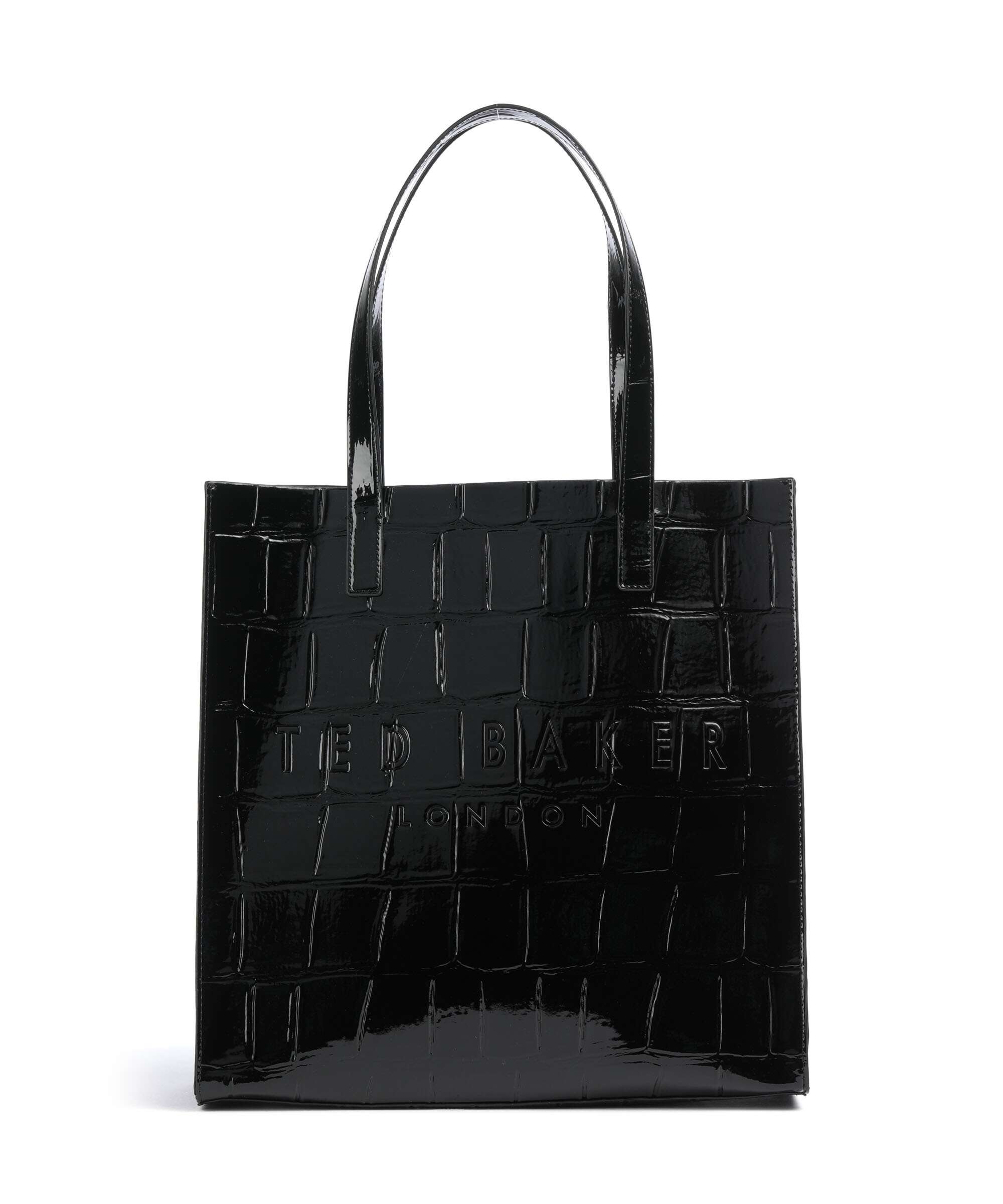 Ted Baker Croccon Tote bag jet black