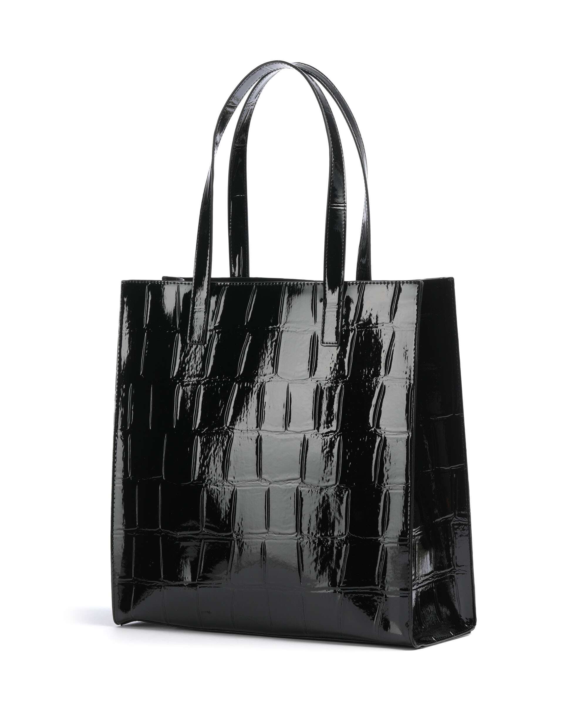Ted Baker Croccon Tote bag jet black