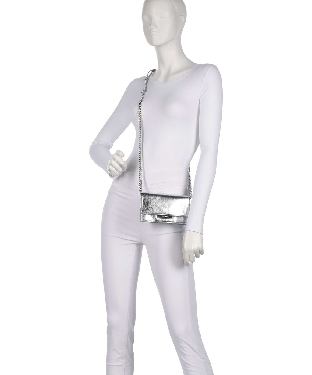 Ted Baker Mahiria Crossbody bag silvercol