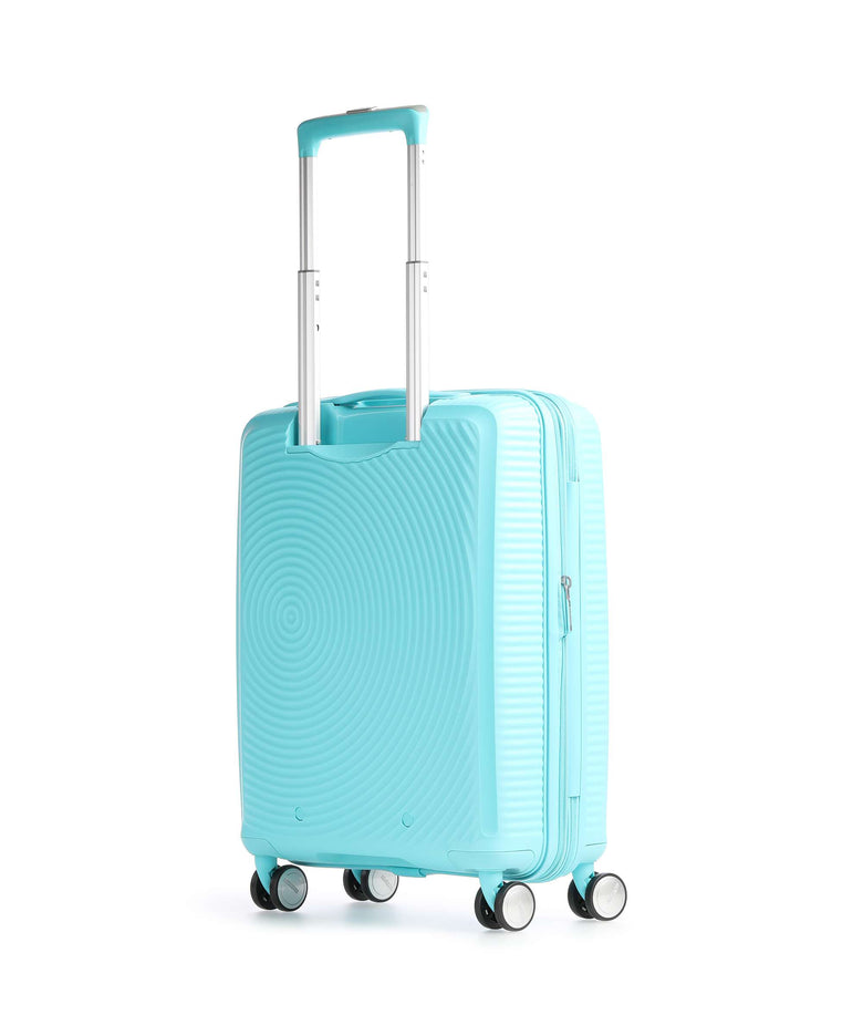 American Tourister Soundbox Spinner (4 wheels) poolside blue