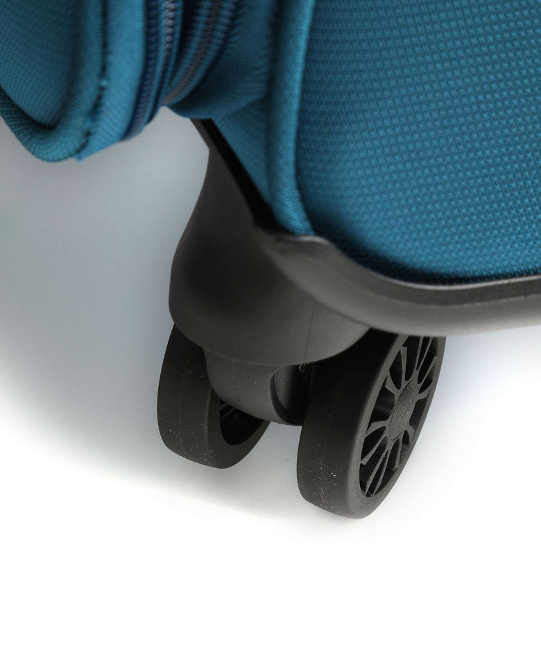 American Tourister Crosstrack Spinner (4 wheels) navy/orange